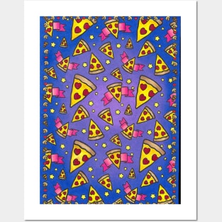 Pizza Love Posters and Art